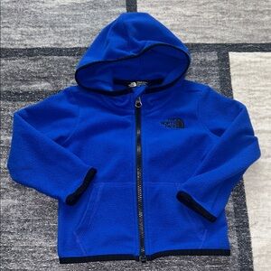 The North Face Blue Fleece Hoodie